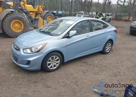 2014 Hyundai Accent Gls from USA, damaged, VIN KMHCT4AE4EU670572